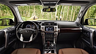 2016 toyota 4runner interior styling