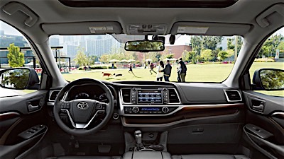 2016 toyota highlander interior styling