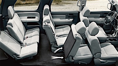 2016 toyota sequoia interior styling