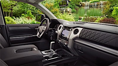 2016 toyota tundra interior styling